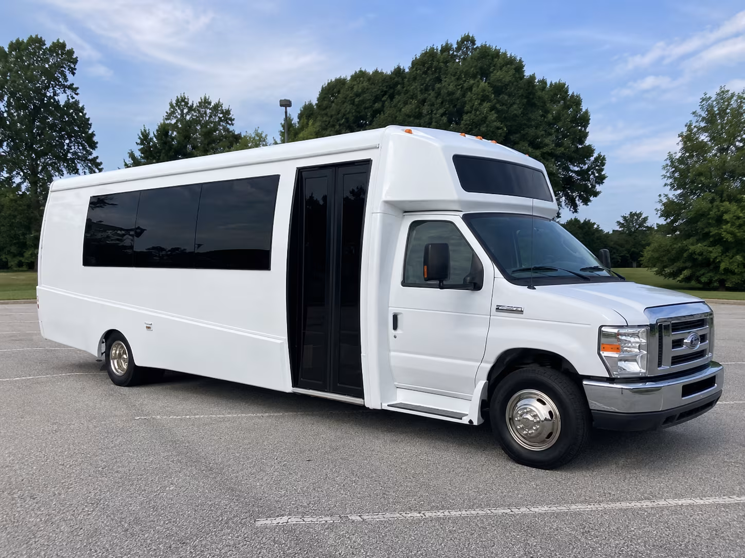 brick 18 passenger party bus