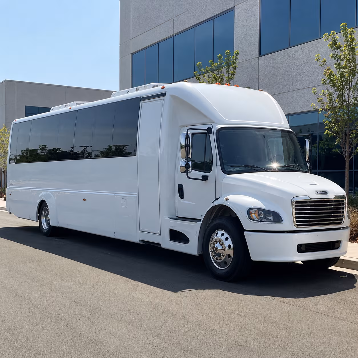 brick 25 passenger party bus