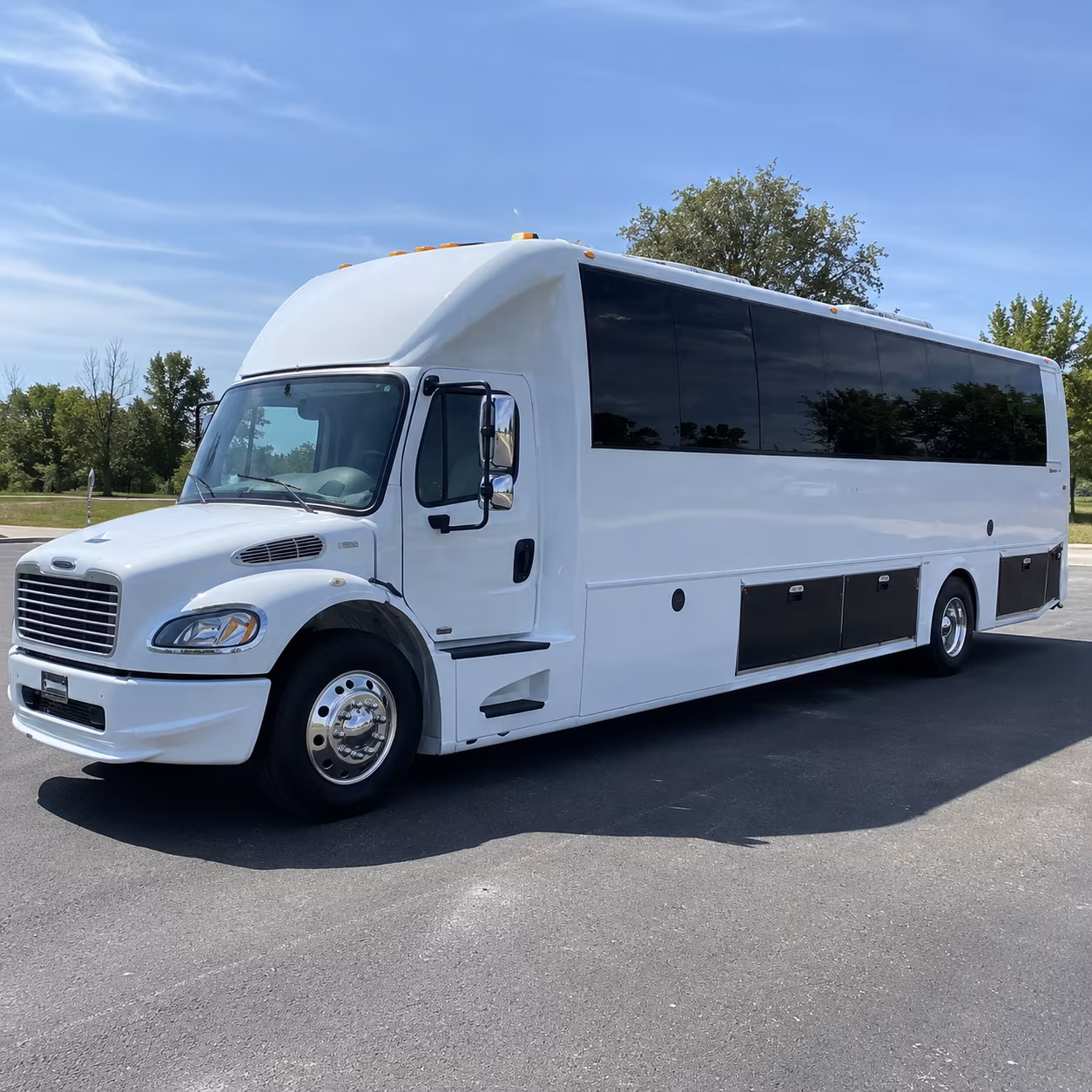 brick 40 passenger party bus