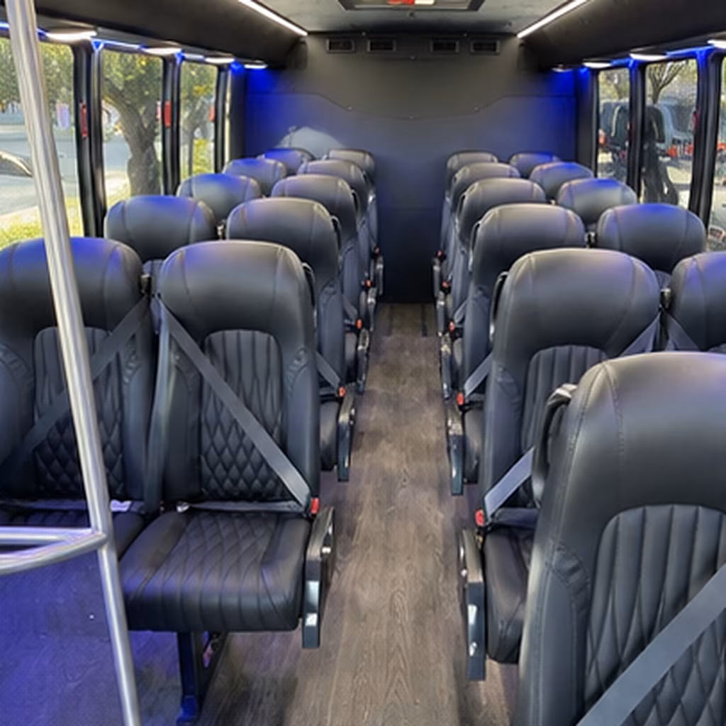 brick prom transportation onboard seating