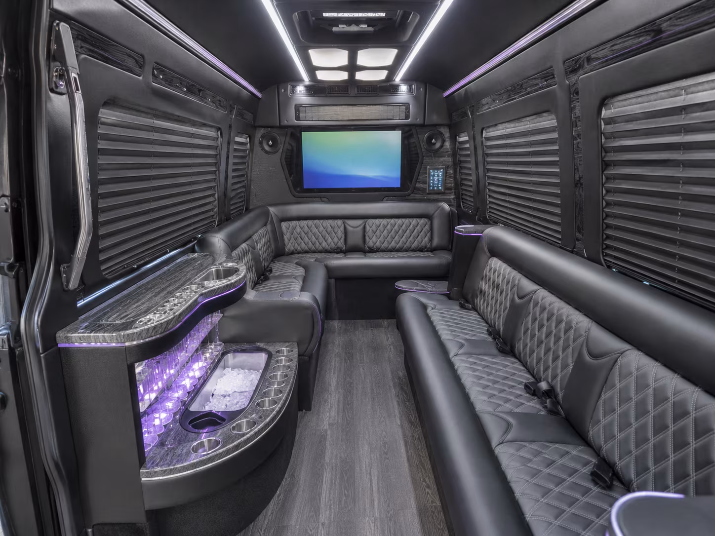 brick sprinter limousine interior