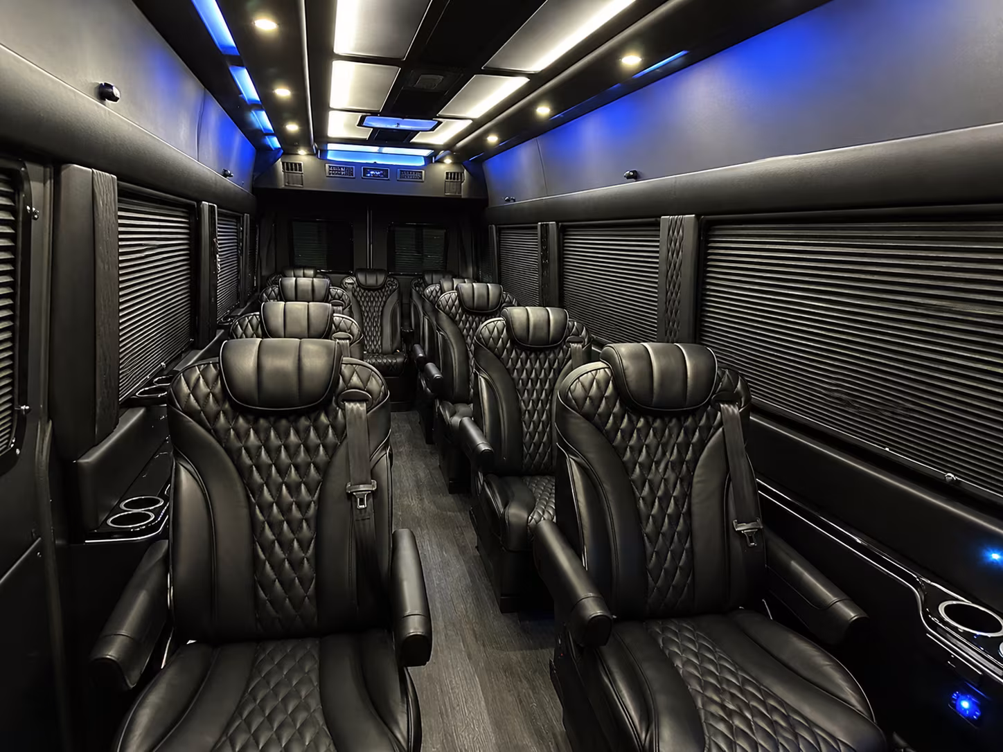 brick sprinter van with driver interior