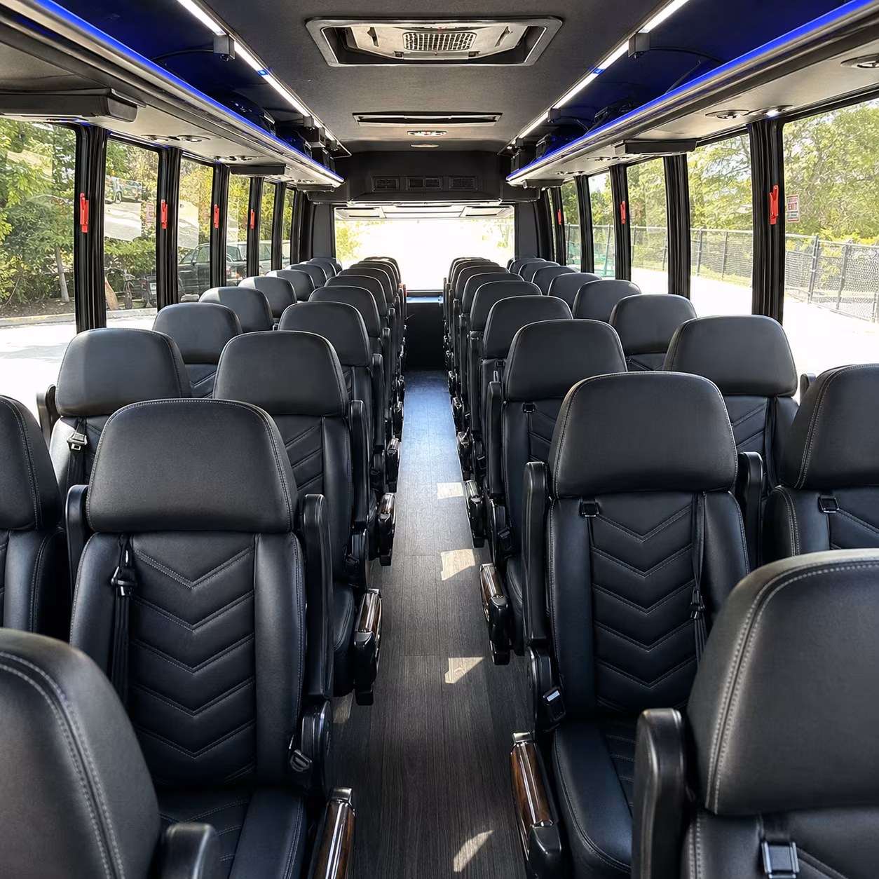 do extra stops add to the total cost of a bus rental in brick