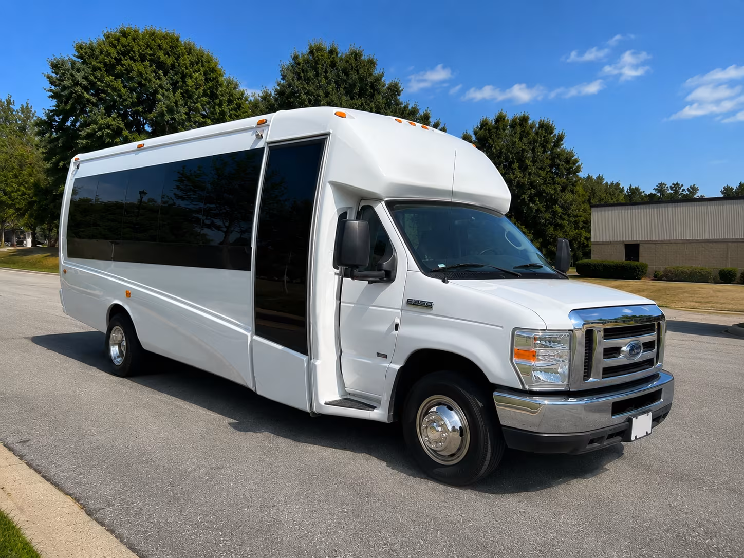employee shuttle buses for brick area office parks and corporate campuses