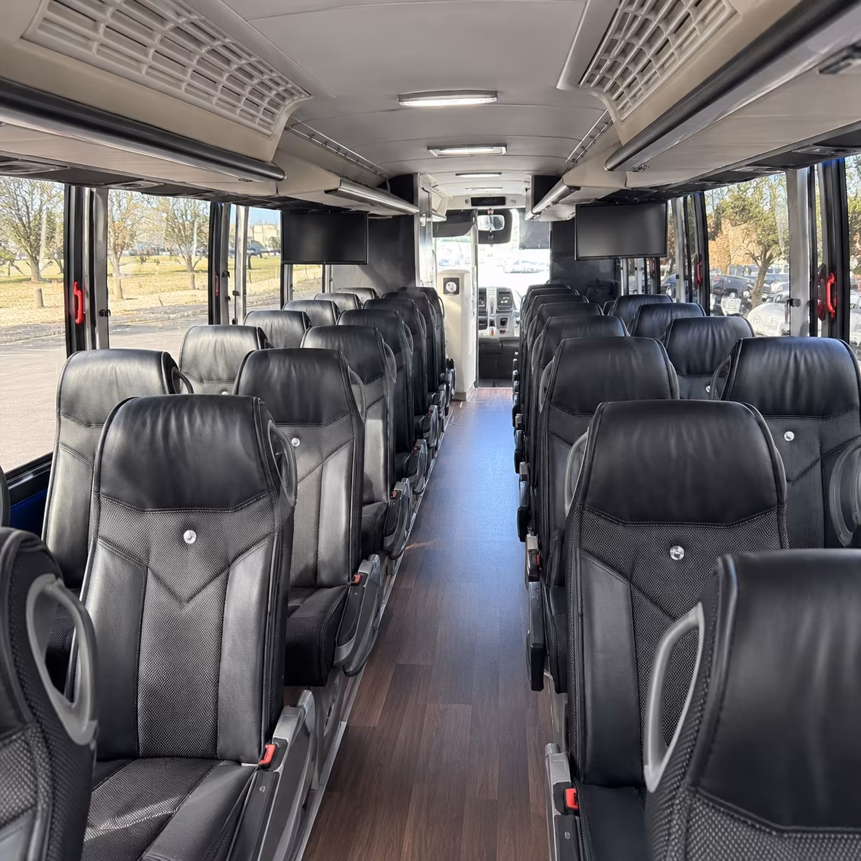 long distance bus rentals for sports teams and fan groups from brick