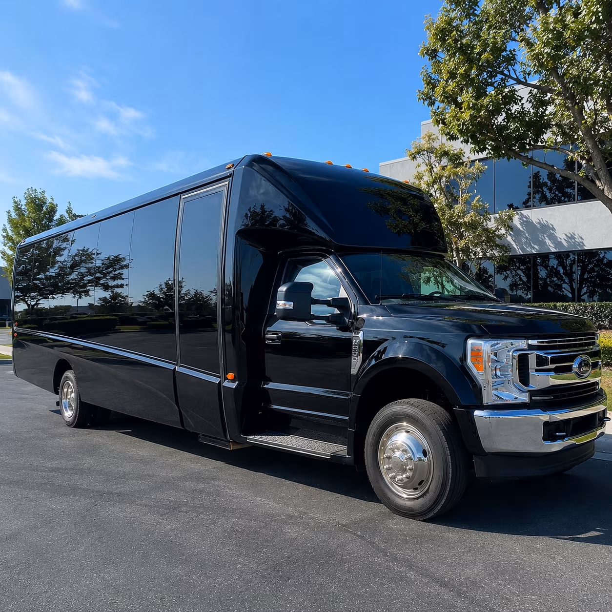 prom transportation buses for brick students heading down the shore