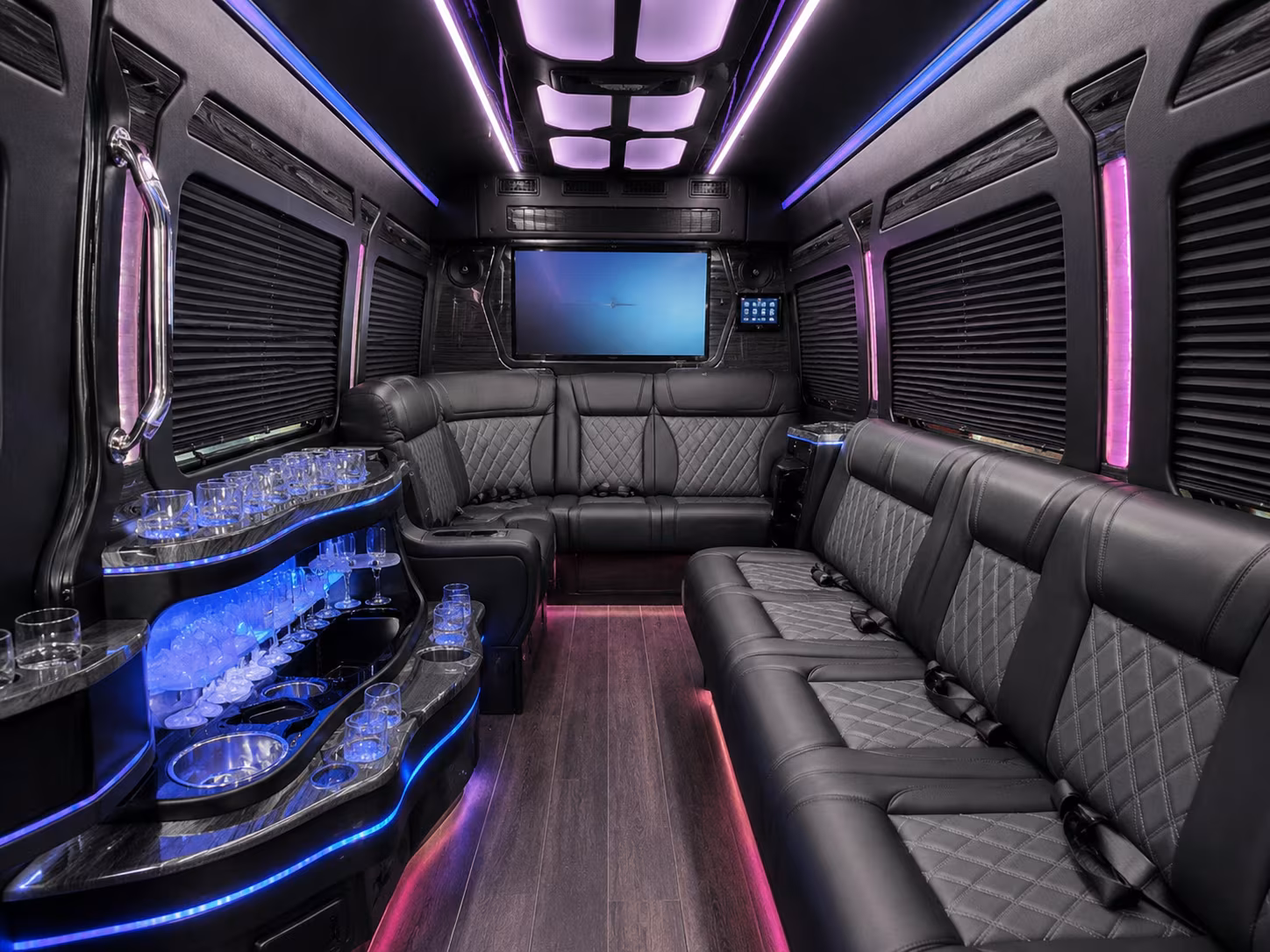 sprinter van rentals for small prom groups in brick new jersey