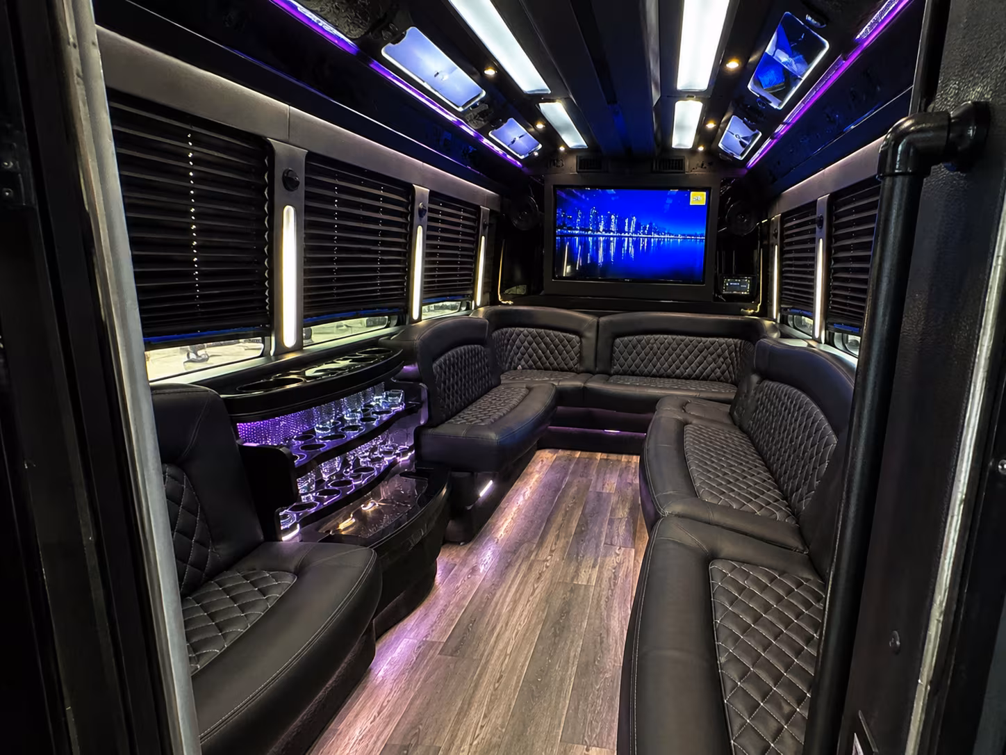 wedding party bus rental